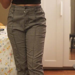 Gingham Urban Outfitters pants